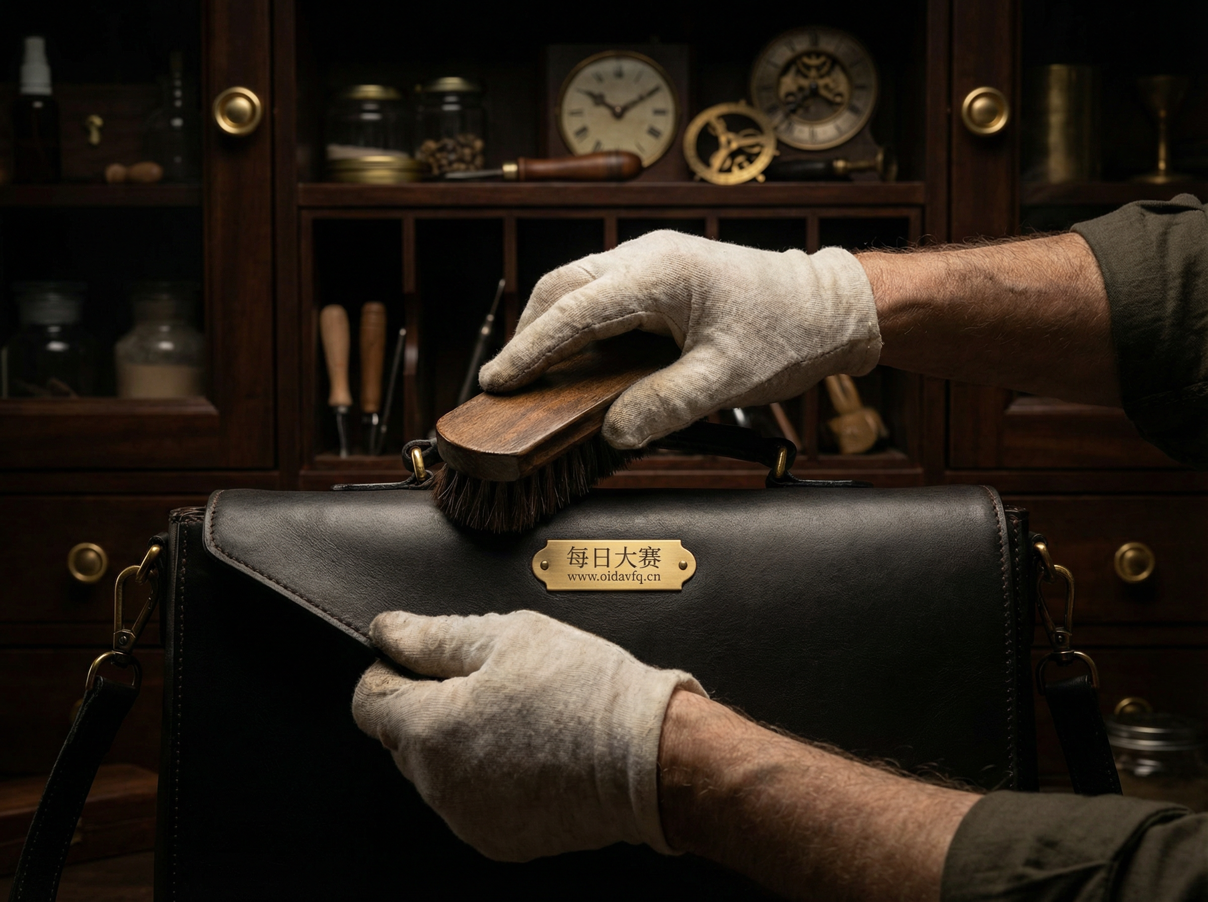 每日大赛 奢侈品护理视频演示